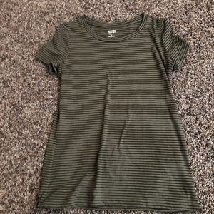 Olive strip T!